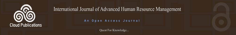 International Journal of Advanced Human Resource Management- An Open Access Journal