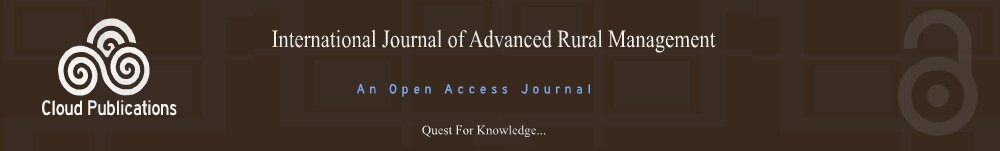 International Journal of Advanced Rural Management- An Open Access Journal