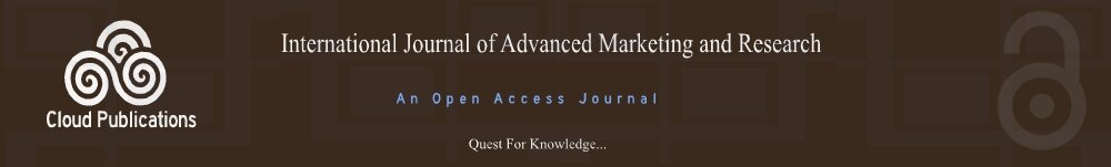An Open Access Journal-International Journal of Advanced Marketing and Research