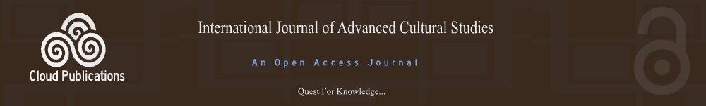 International Journal of Advanced Cultural Studies- An Open Access Journal