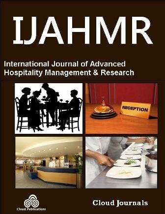 Open Access Peer Reviewed International Journal of Advanced Hospitality Management and Research