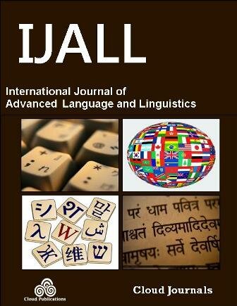 Open Access Peer Reviewed International Journal of Advanced Language and Linguistics