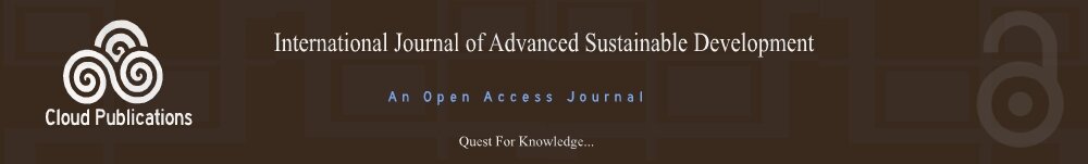 An Open Access Journal-International Journal of Advanced Sustainable Development