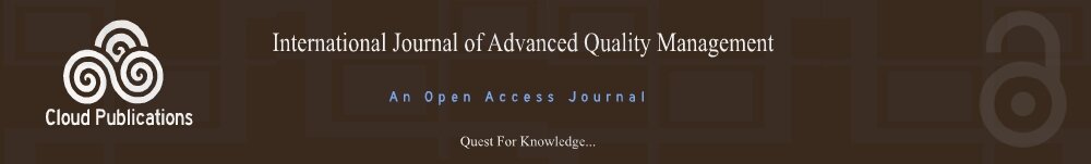 An open Access Journal-International Journal of Advanced Quality Management