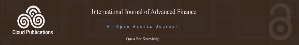 An Open Access Journal-International Journal of Advanced Finance