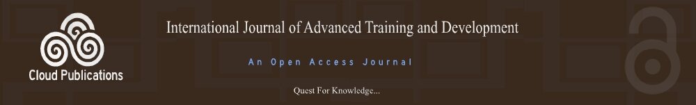 International Journal of Advanced Training and Development- An Open Access Journal